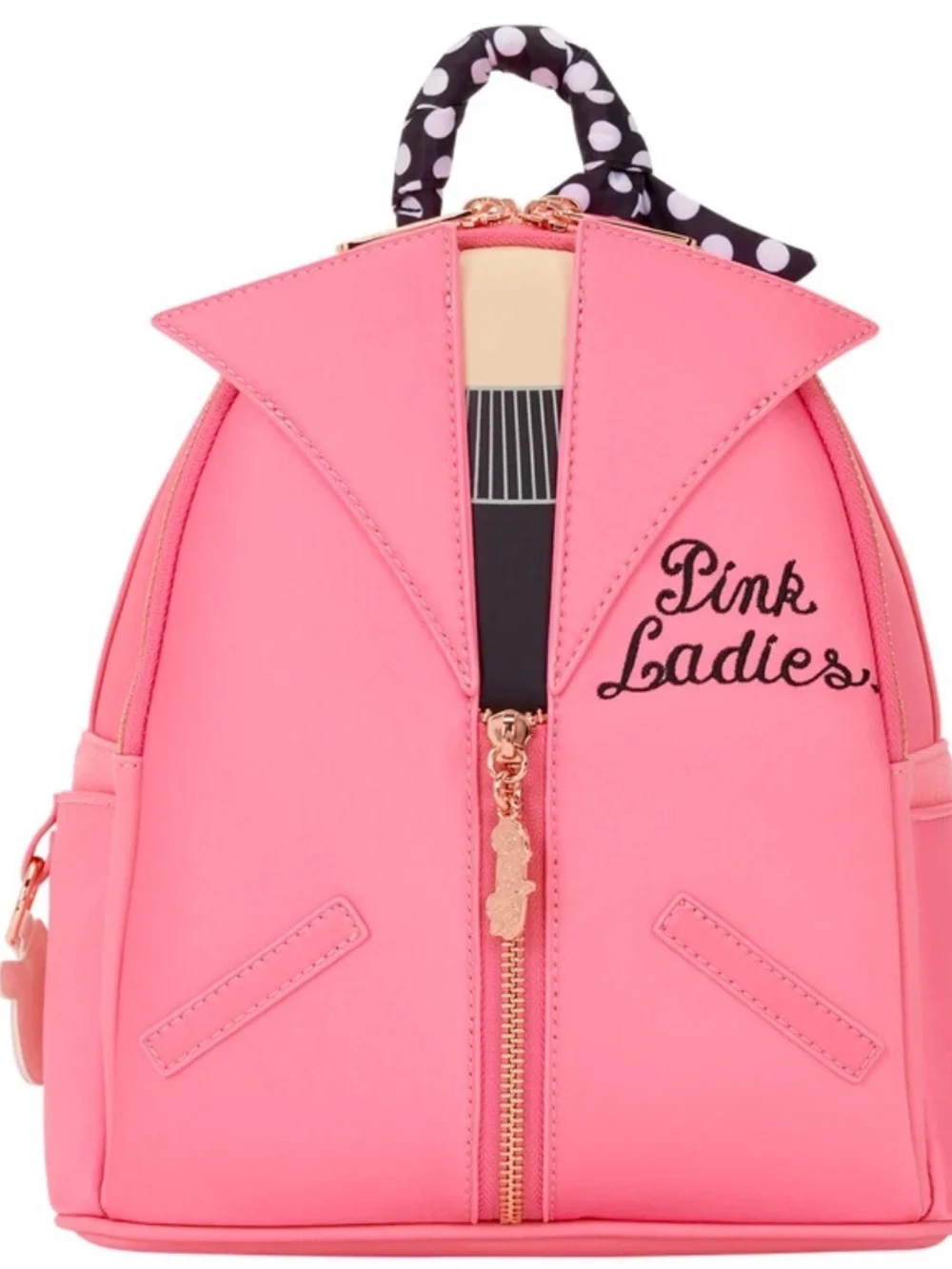 Pink Ladies Cosplay Grease The Movie Pink Mini Backpack - Fashion Women's Bag